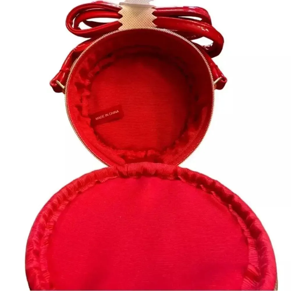 Marc Jacobs Red Patent Leather Crossbody Bag, New with Tag MSRP $98